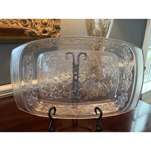 Princess House Fantasia Baking Dish Casserole Dish 13.5" x 8.75" Vintage